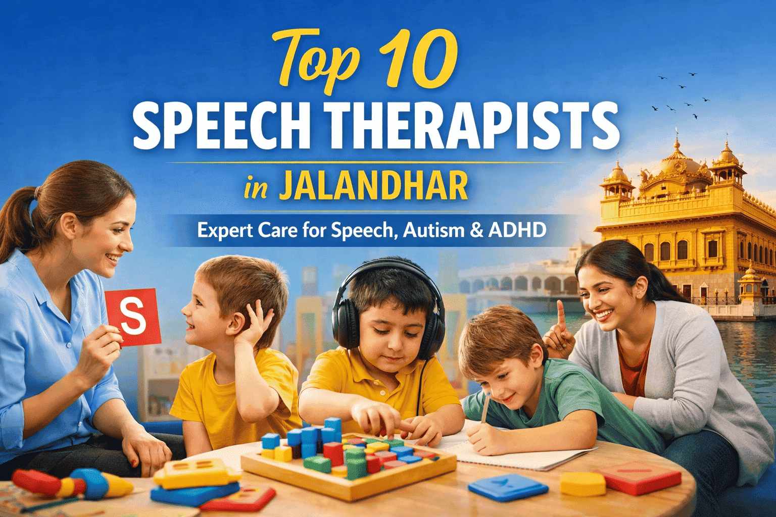 Top-10-Speech-Therapists- OR -Speech Therapy Centres in Jalandhar