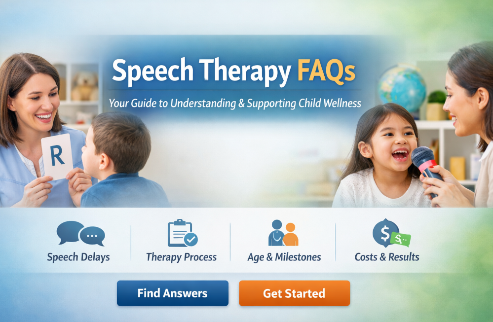 Speech Therapy FAQs