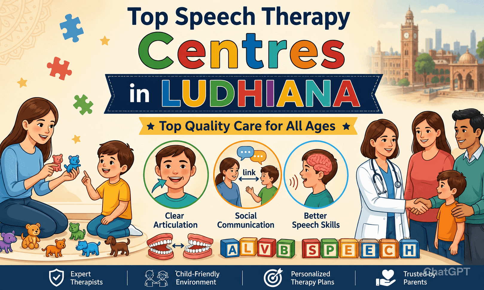 Top Speech Therapy Centres in Ludhiana