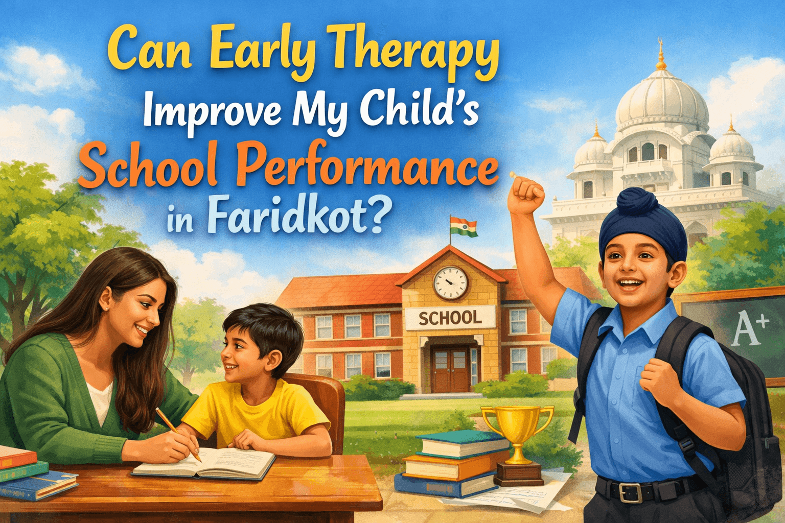 Early Therapy Benefits for Children’s Academic Performance in Faridkot