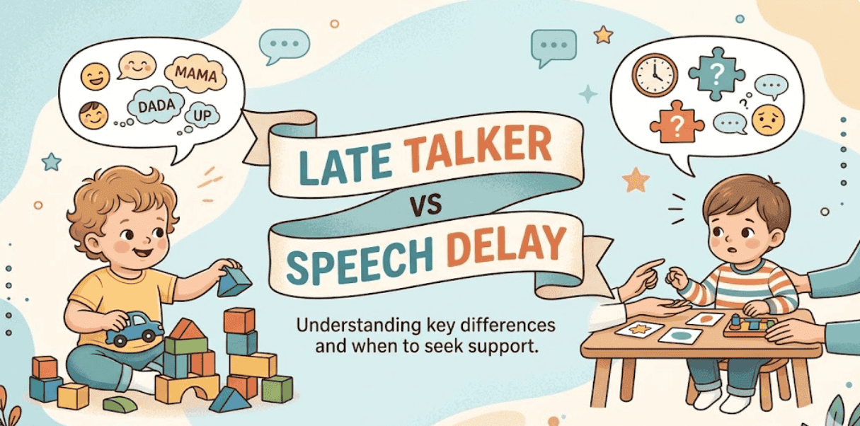 Late Talker vs Speech Delay