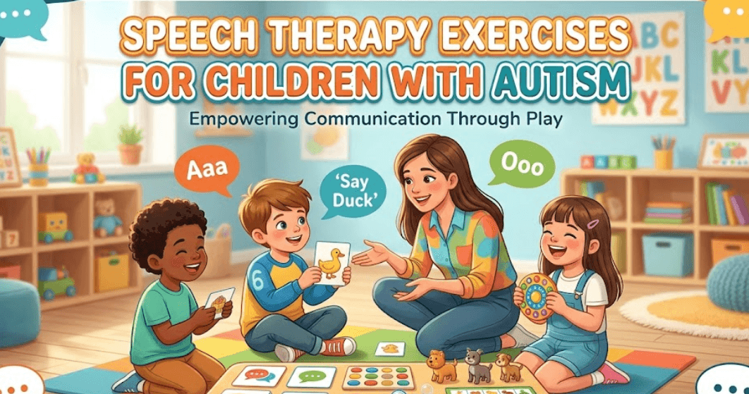 Speech Therapy Exercises for Autism