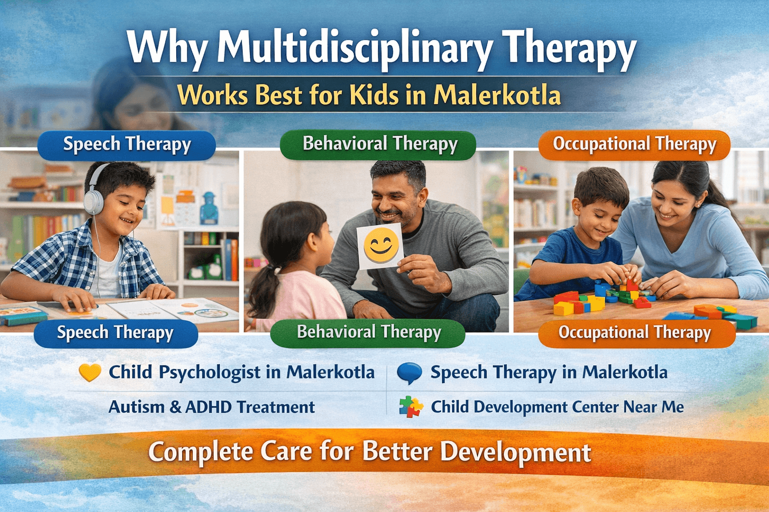 Best speech therapist in Malerkotla for children providing speech delay, stuttering, and language therapy at globalchildwellness.com