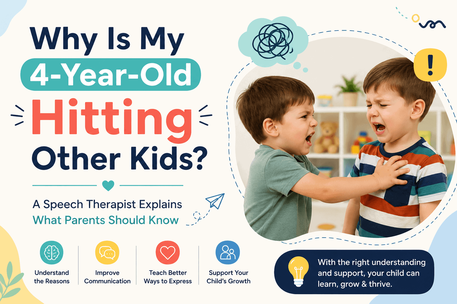 Why Is My 4-Year-Old Hitting Other Kids